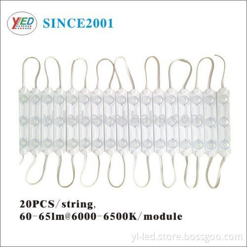 wholesale 160 Degree injection 3 points SMD 2835 high power led module , 0.72W high power led module for neon letter